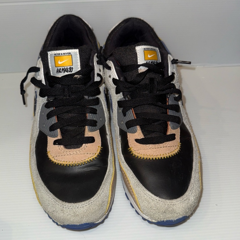 Nike Air Max 90 SE Fog Hemp Smoke Mens US Size10.5 UK9.5 EUR44 DO6108 001 - Picture 2 of 5